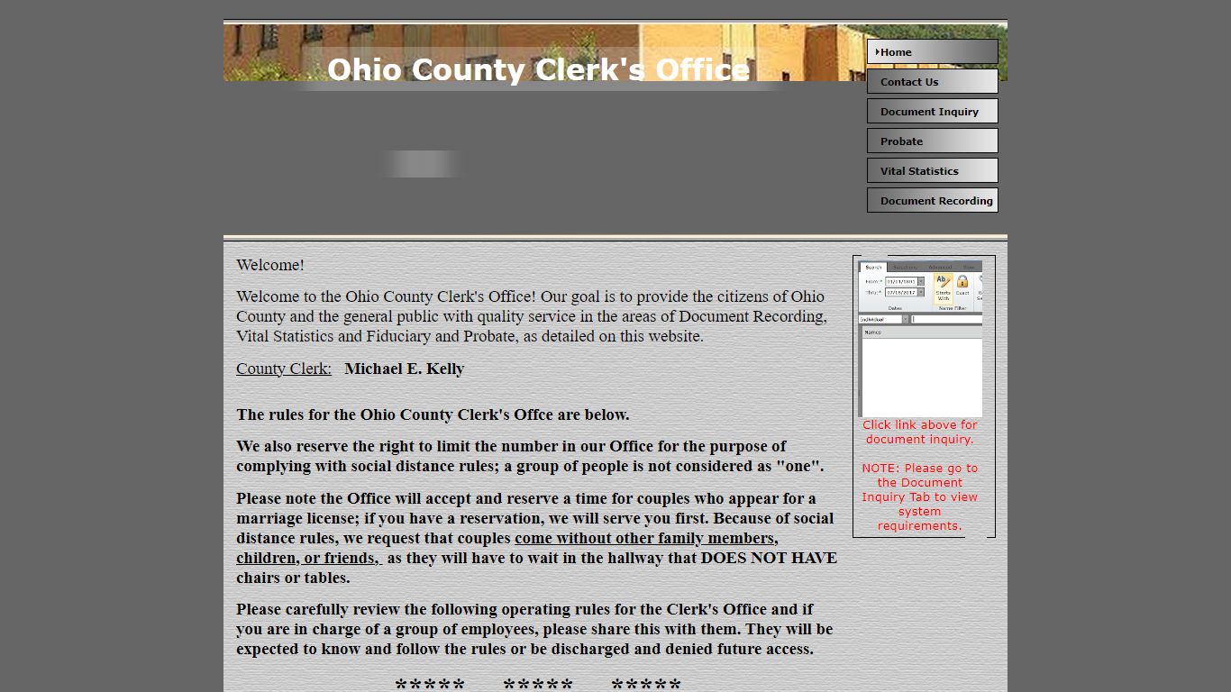 Ohio County Clerk